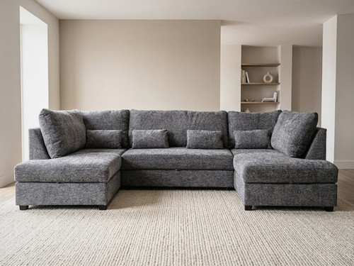 Corner sofa bed - corner, double