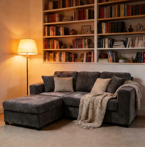Premium corner sofa bed - sofa,