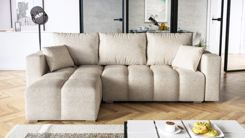 Shaped universal corner sofa - universal,