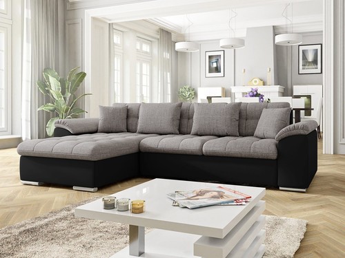Corner sofa bed diana - corner, with