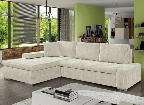 Corner sofa bed with storage - corner,
