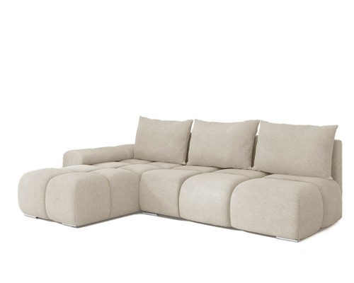 Shaped sofa bed with - with, storage