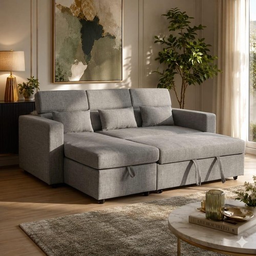 Seater sofa bed - bed, reversible
