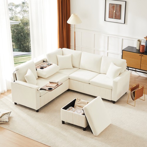 Seater corner sofa bed - 5,