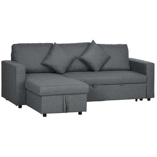 Corner sofa bed with - bed, 3